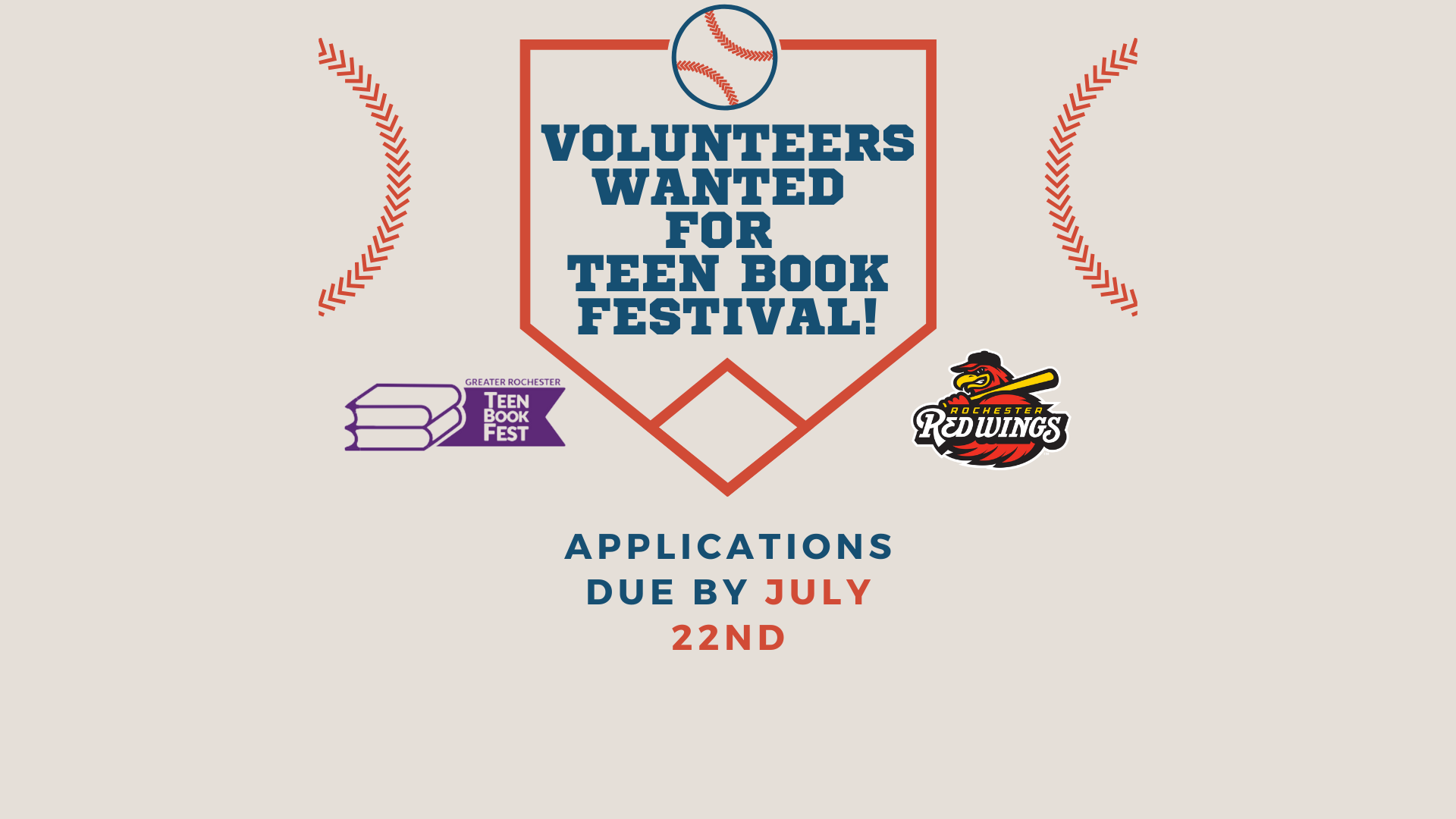 Applications are now open to volunteer at TBF until July 22nd!